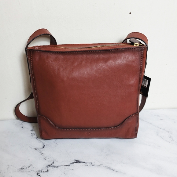 Frye Handbags - Frye Messenger Crossbody Top Zip